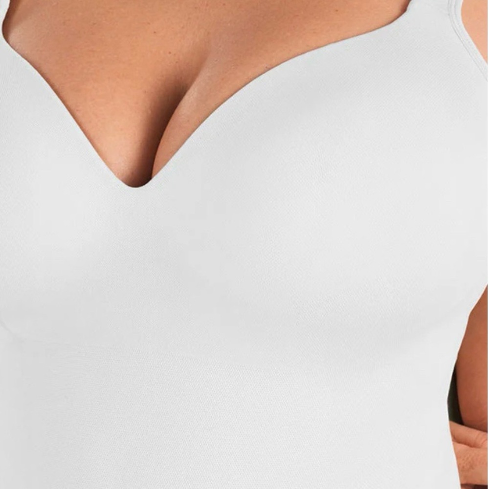 New in Bag! Shapermint Sweetheart Cami- White - back ordered everywhere! Size L